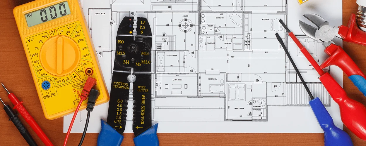 Electrical testing tools and a wiring plan